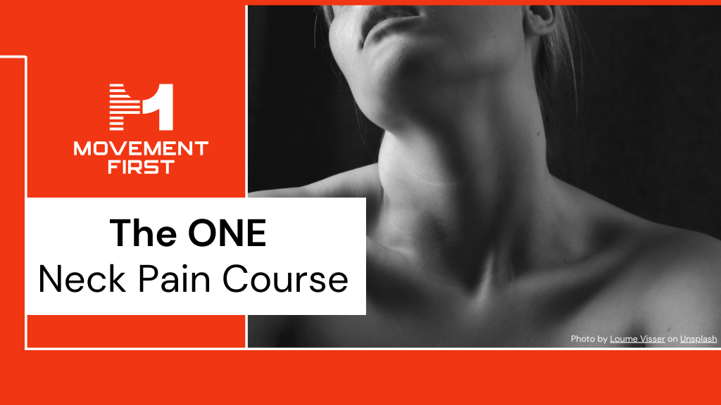 Neck Pain Course Cover